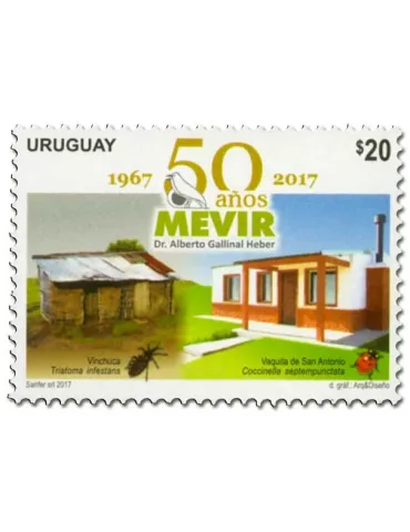 n° 2847 - Timbre URUGUAY Poste