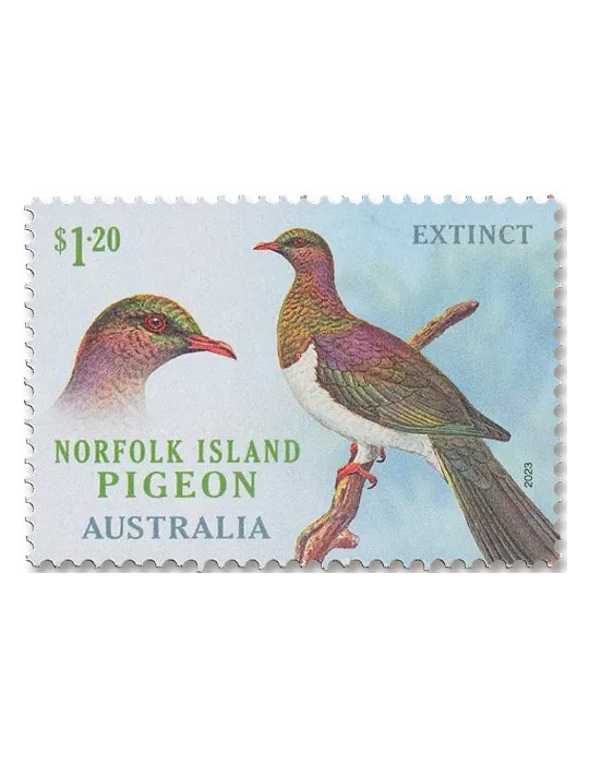 n° 1235/1236 - Timbre NORFOLK Poste