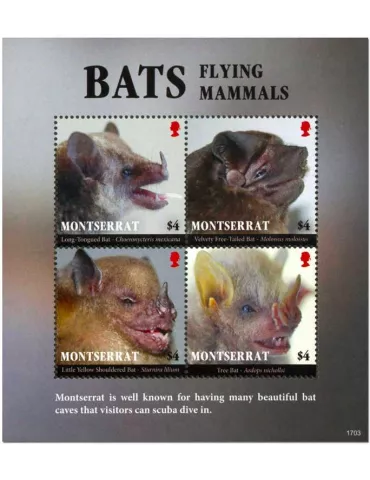 n° 1620/1623 - Timbre MONTSERRAT Poste