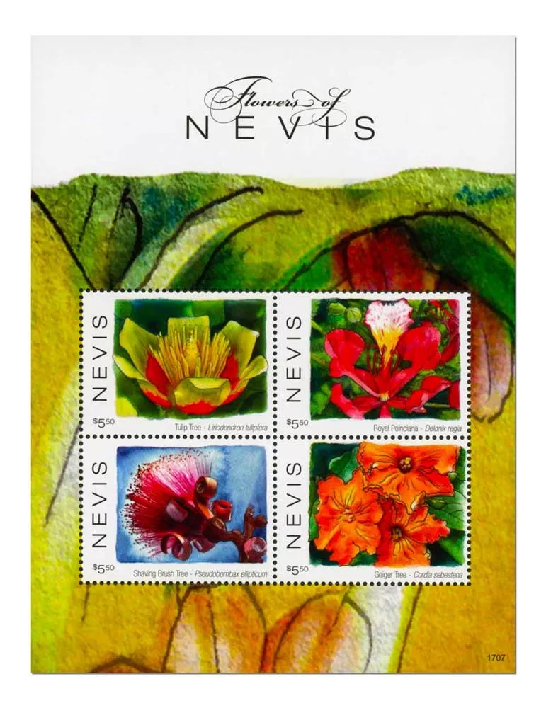 n° 2662/2665 - Timbre NEVIS Poste
