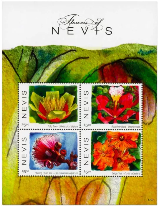 n° 2662/2665 - Timbre NEVIS Poste