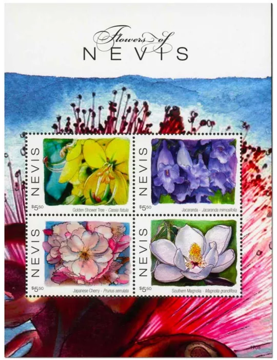 n° 2666/2669 - Timbre NEVIS Poste
