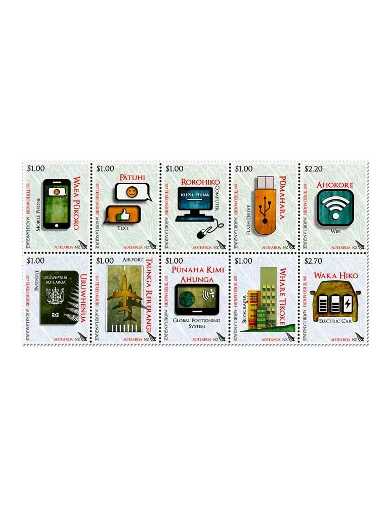 n° 3338/3347 - Timbre NOUVELLE-ZELANDE Poste