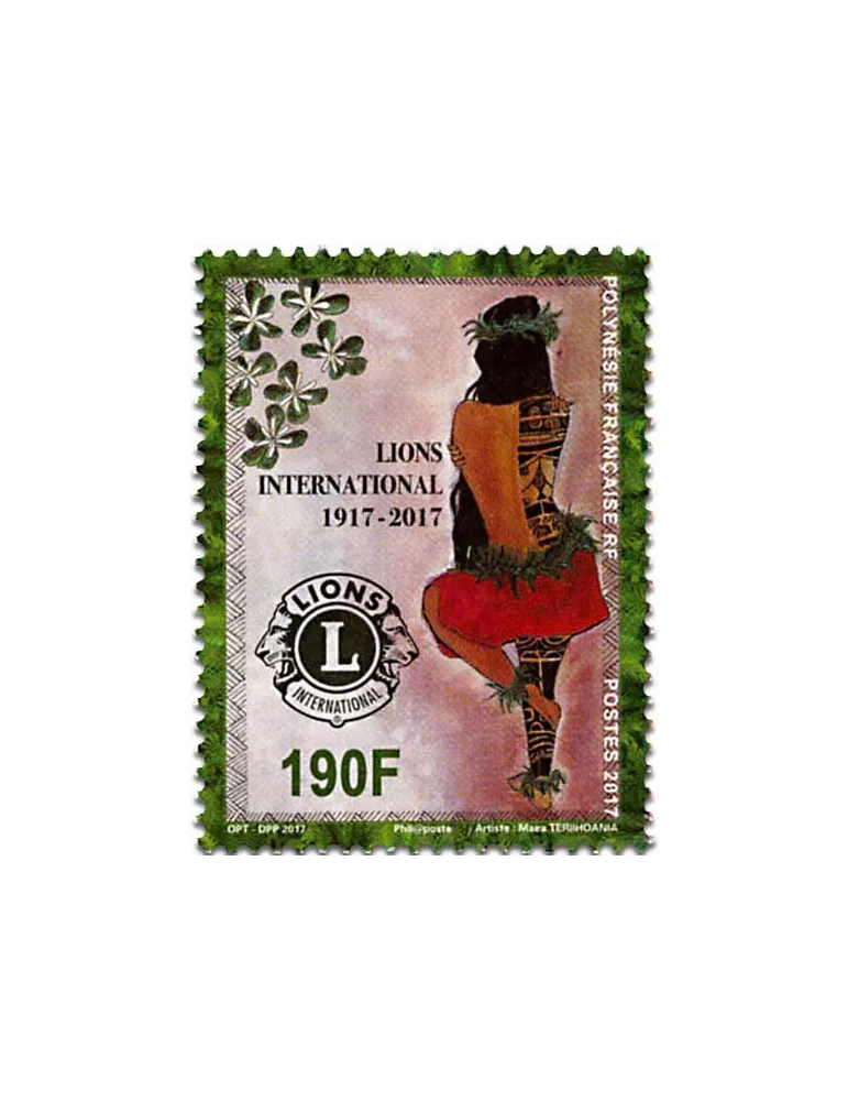 n° 1169 - Timbre Polynésie Poste