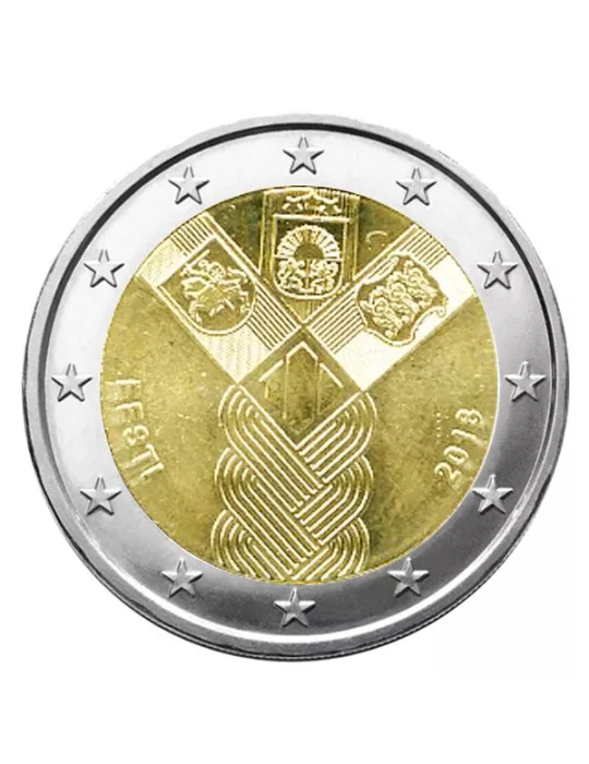 2 EURO COMMEMORATIVE 2018 : ESTONIE (100 ANS DES ETATS BALTES)