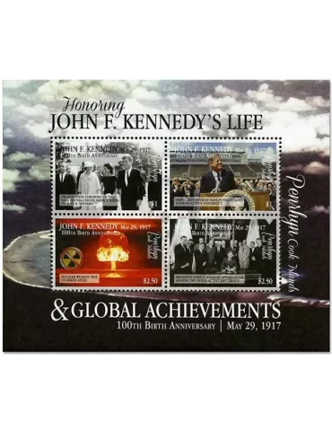 n°122 - Timbre PENRHYN Blocs et feuillets