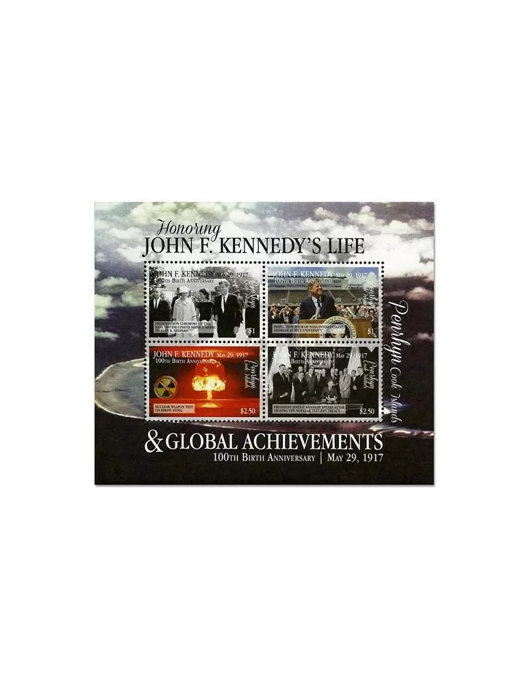 n°122 - Timbre PENRHYN Blocs et feuillets