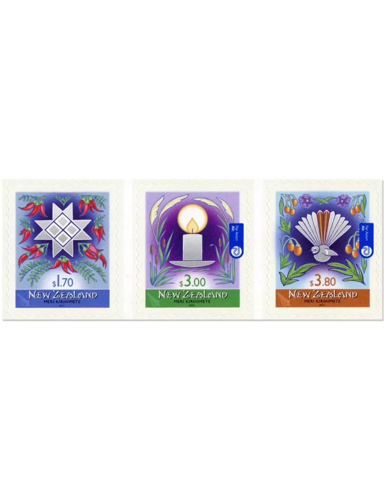 n° 3721/3723 - Timbre NOUVELLE-ZELANDE Poste