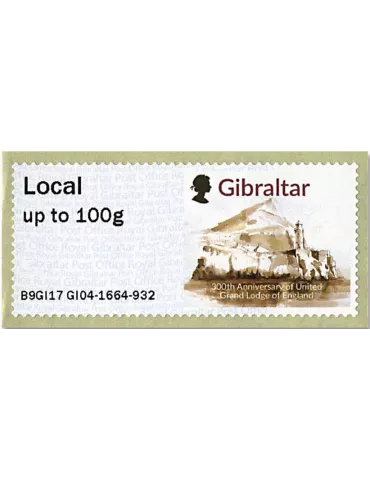 n°71/76 - Timbre GIBRALTAR Timbres de distributeurs 2