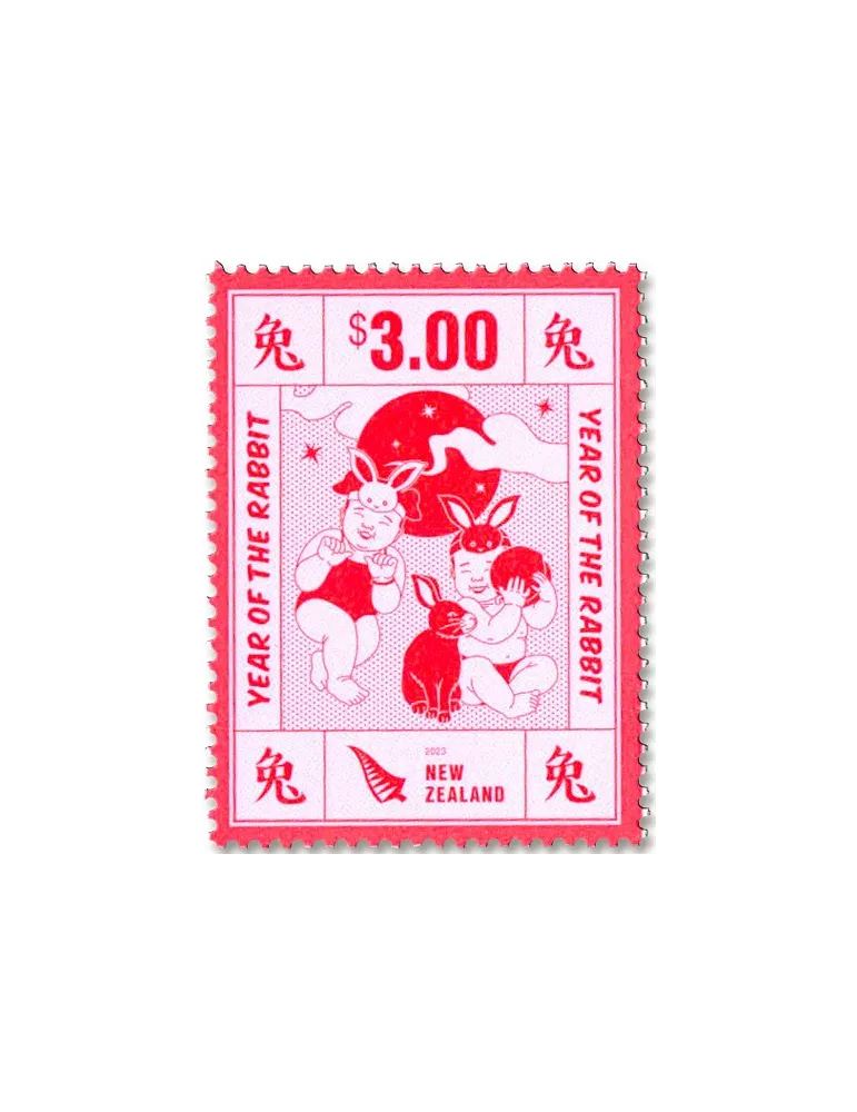 n° 3728/3731 - Timbre NOUVELLE-ZELANDE Poste