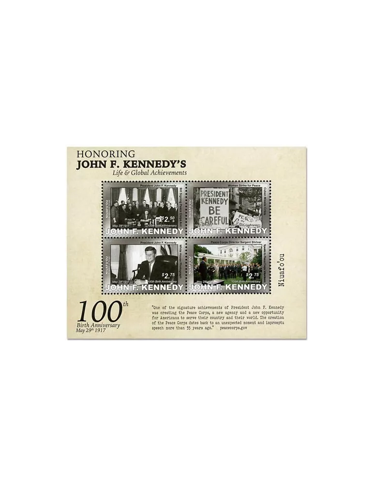 n°70 - Timbre NIUAFO´OU Blocs et feuillets