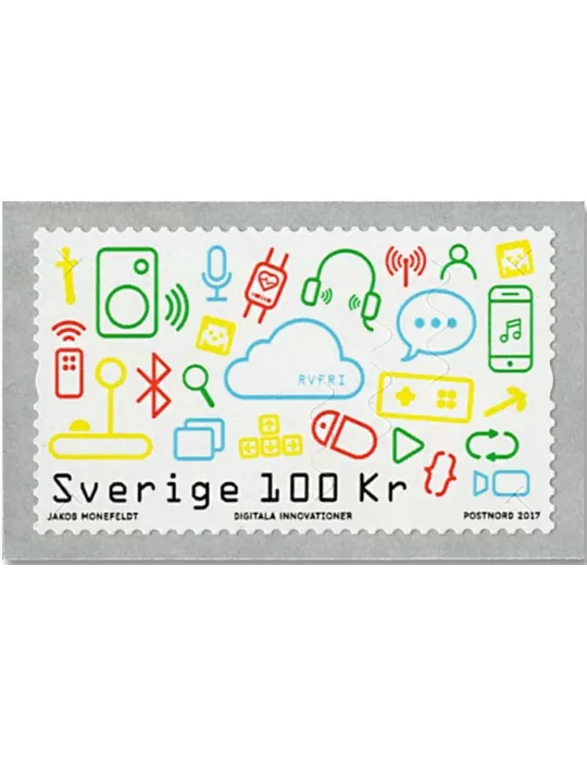 n°3172 - Timbre SUEDE Poste