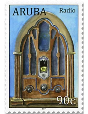 n°977 - Timbre ARUBA Poste