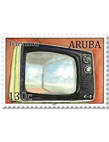 n°977 - Timbre ARUBA Poste 2