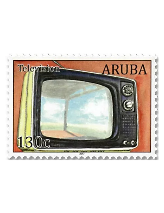 n°977 - Timbre ARUBA Poste