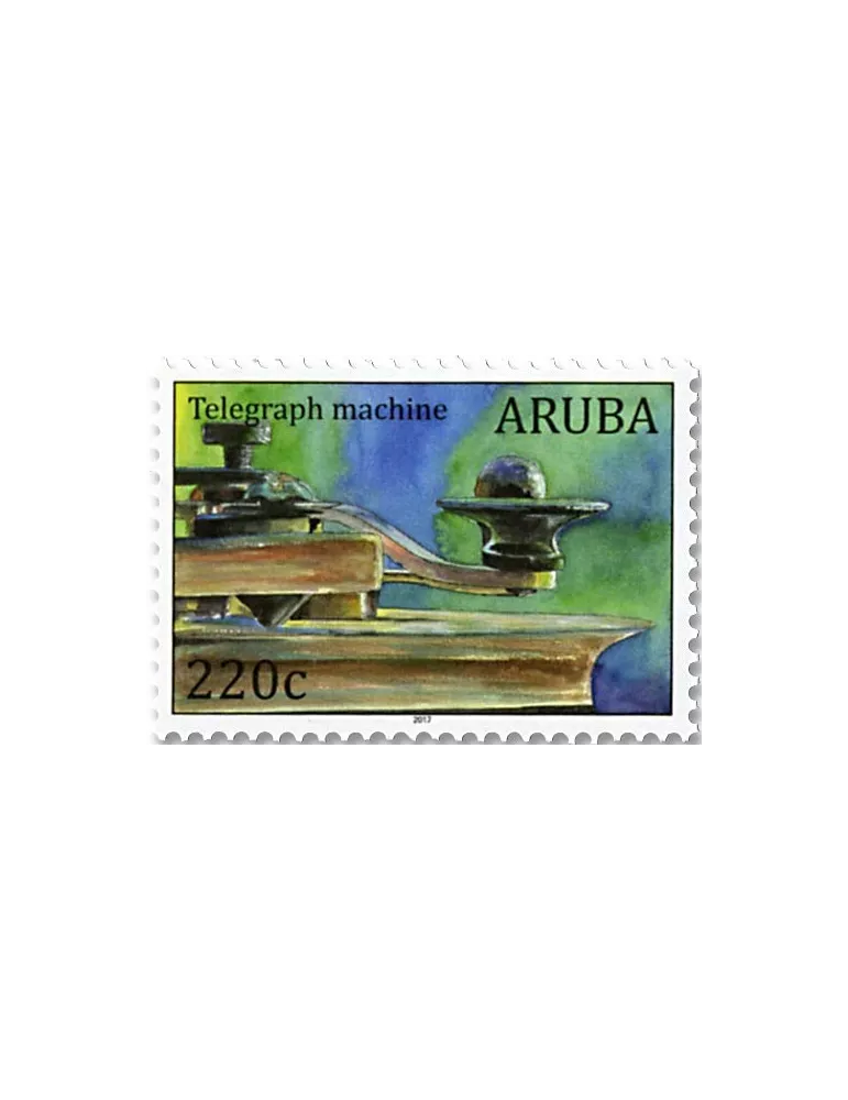 n°977 - Timbre ARUBA Poste
