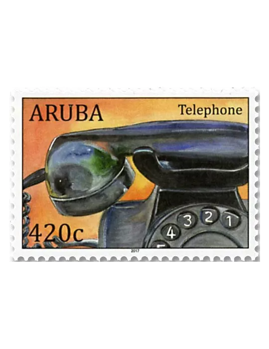 n°977 - Timbre ARUBA Poste