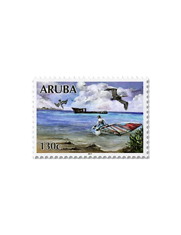 n°982/989 - Timbre ARUBA Poste
