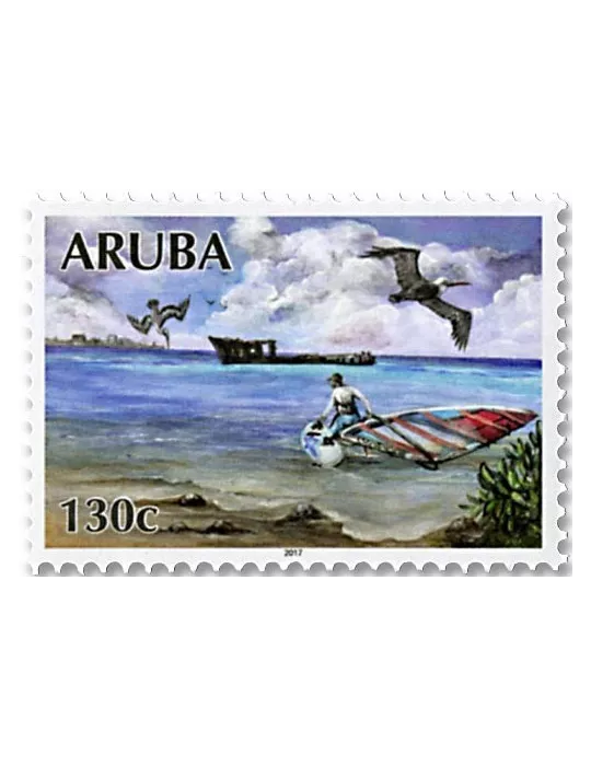 n°982/989 - Timbre ARUBA Poste