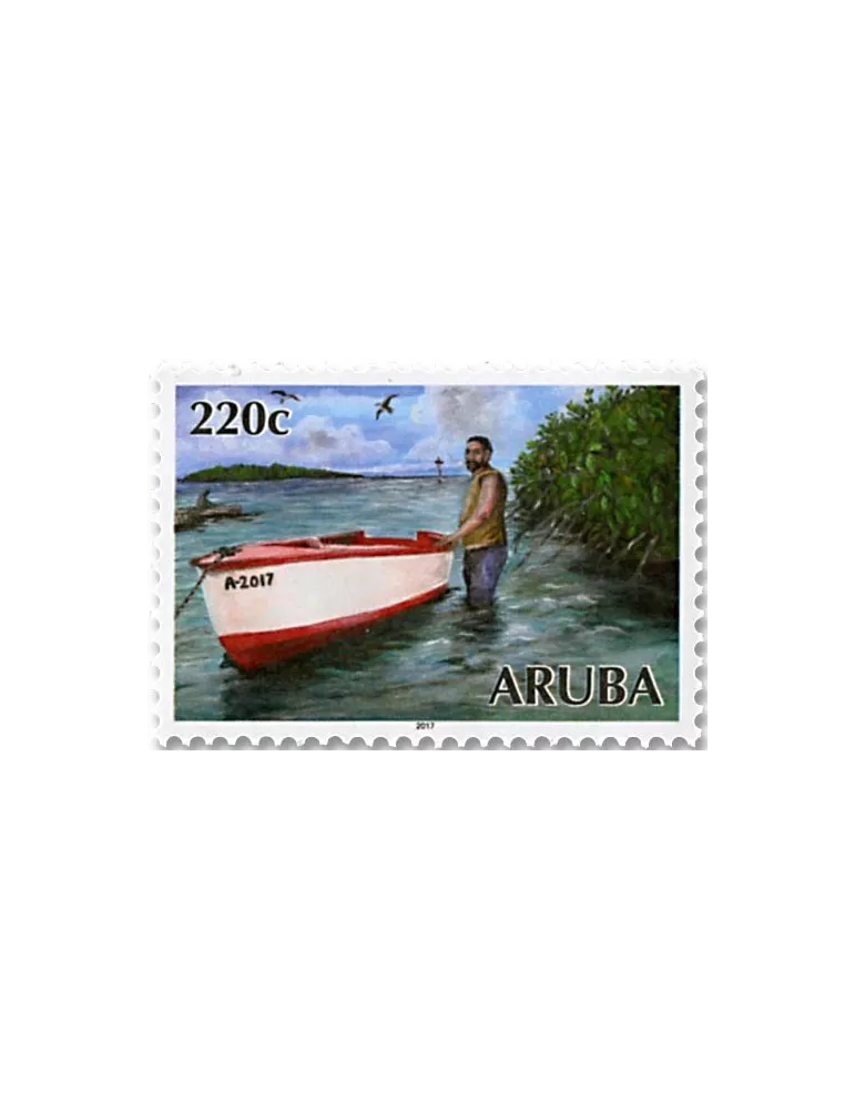 n°982/989 - Timbre ARUBA Poste
