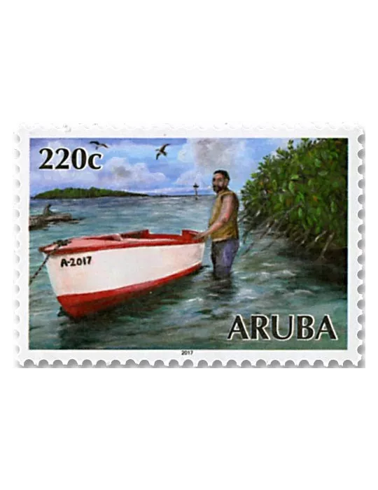n°982/989 - Timbre ARUBA Poste