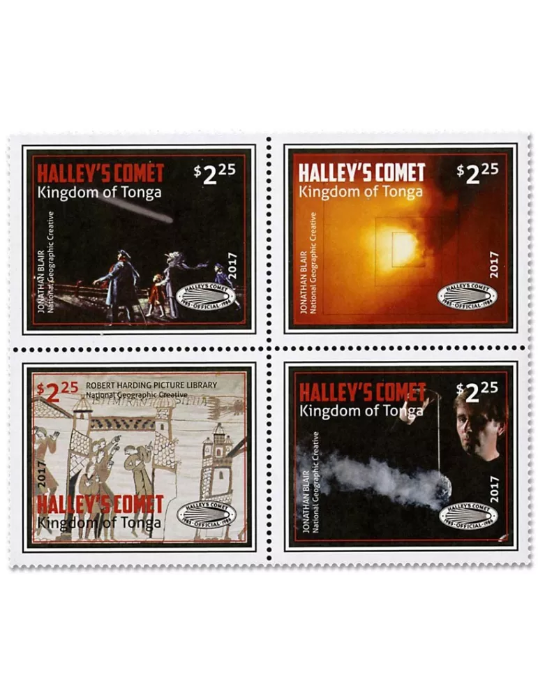 n°1489/1492 - Timbre TONGA Poste