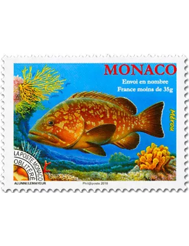 n° 117 - Timbre Monaco Préoblitérés