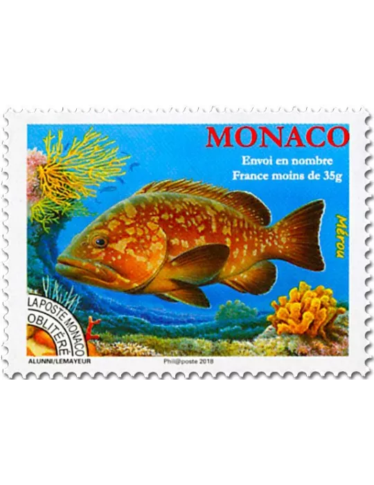 n° 117 - Timbre Monaco Préoblitérés