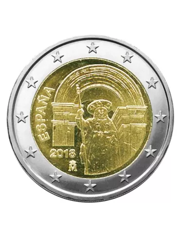 2 EURO COMMEMORATIVE 2018 : ESPAGNE (Saint Jacques de Compostelle)