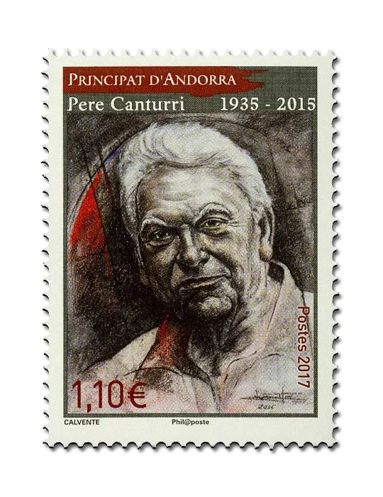 n° 804 - Timbre Andorre Poste