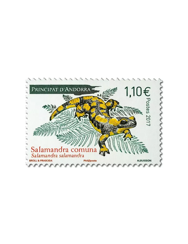 n° 807 - Timbre Andorre Poste