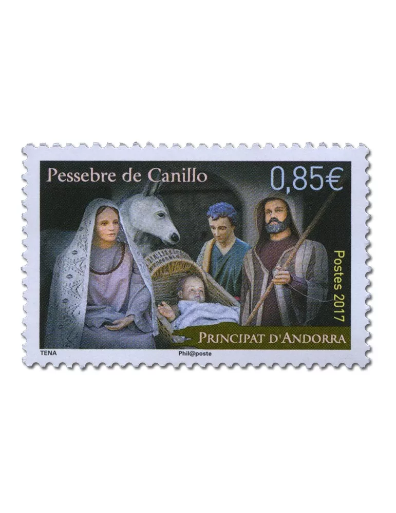 n° 808 - Timbre Andorre Poste