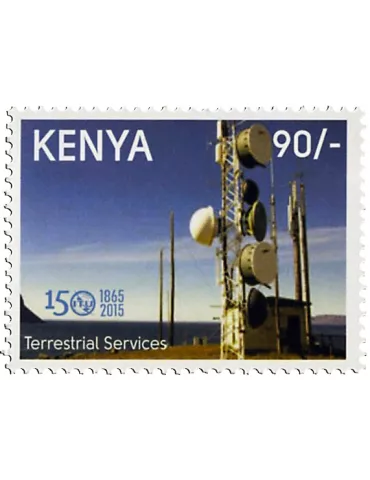 n° 1013/1016 - Timbre KENYA Poste 2