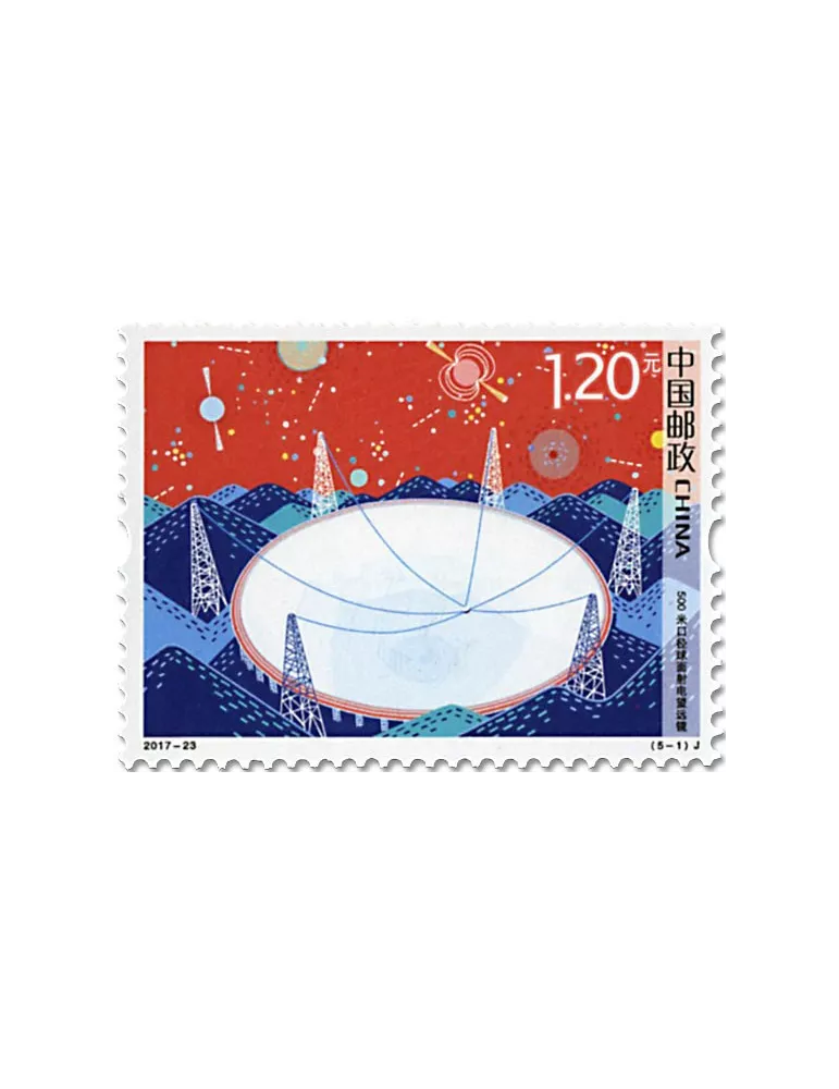 n° 5471/5475 - Timbre Chine Poste