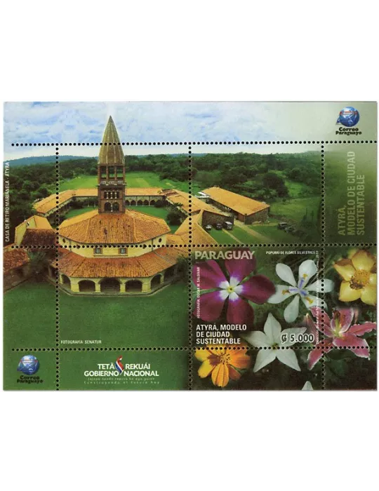 n° 67 - Timbre PARAGUAY Blocs et feuillets