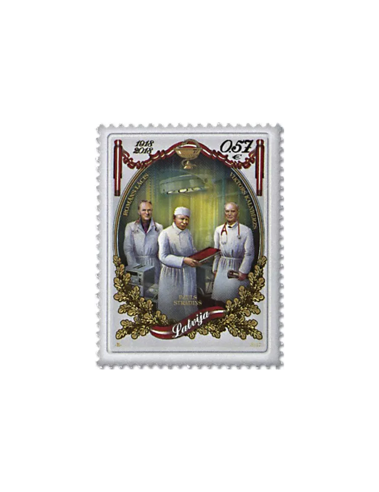 n° 1001/1003 - Timbre LETTONIE Poste