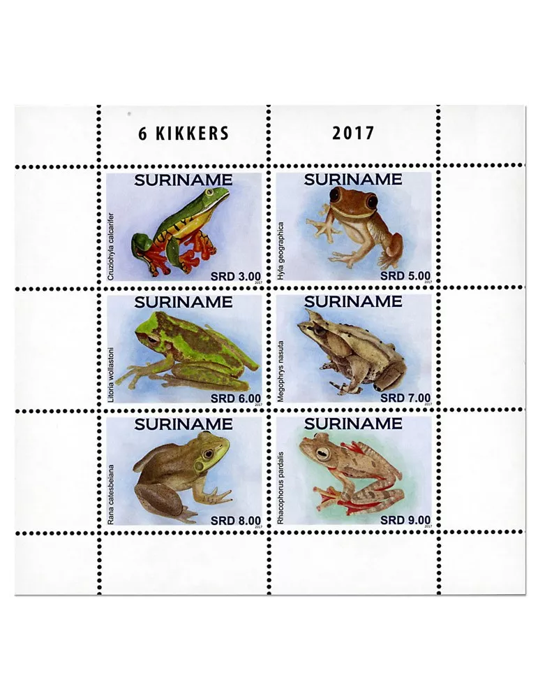 n° 2716/2721 - Timbre SURINAM Poste