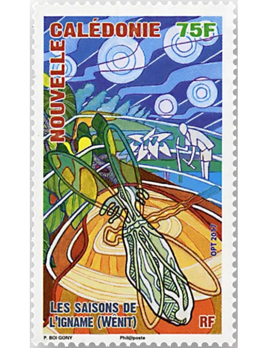 n° 1312 - Timbre Nlle-Calédonie Poste