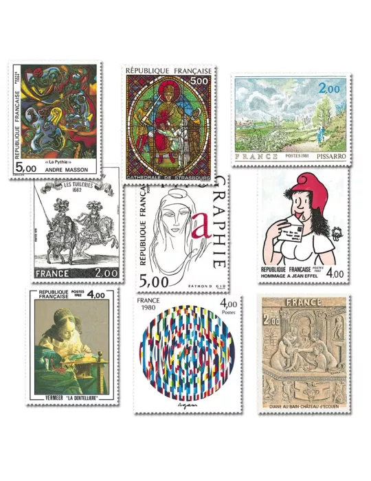 FRANCE : Série Artistique (1978/2000)