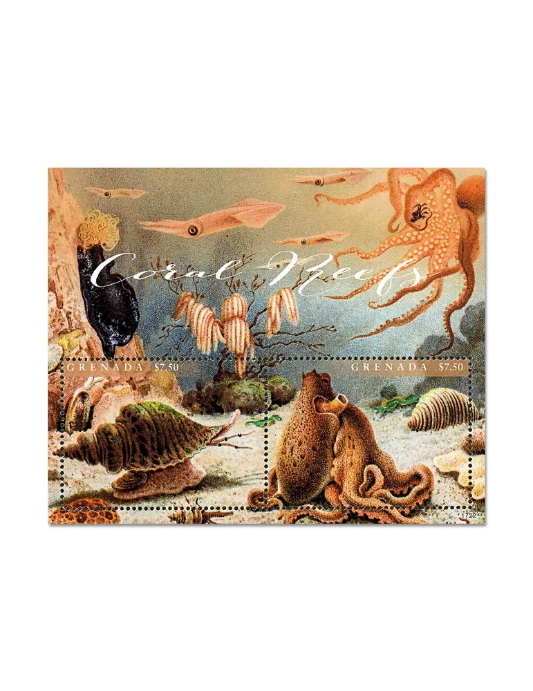 n° 858 - Timbre GRENADE Blocs et feuillets