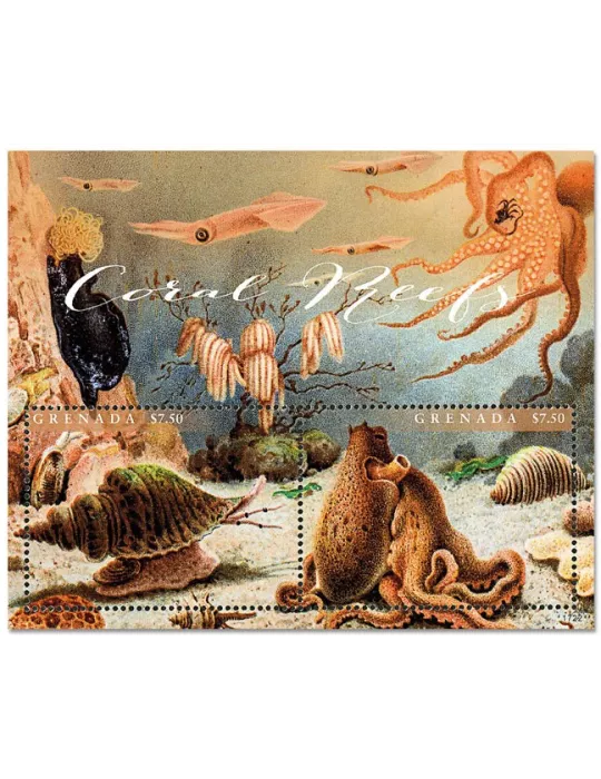 n° 858 - Timbre GRENADE Blocs et feuillets