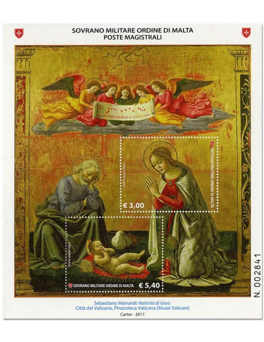 n° F1413 - Timbre ORDRE de MALTE Poste