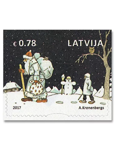n° 1004/1006 - Timbre LETTONIE Poste 2