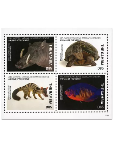 n° 5720/5723 - Timbre GAMBIE Poste