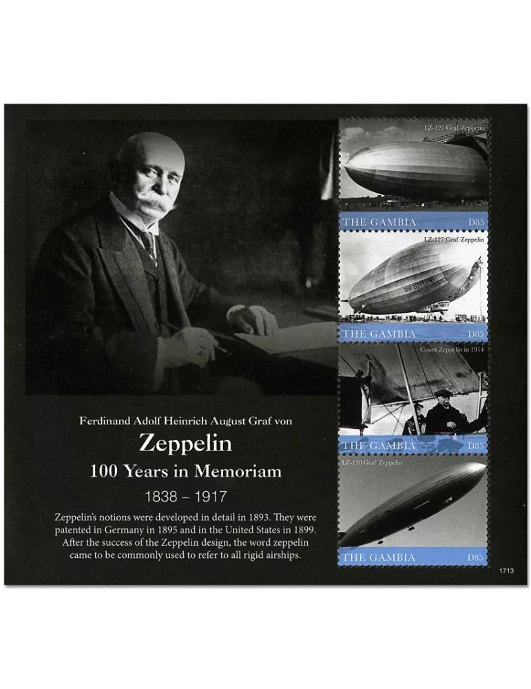 n° 5798/5801 - Timbre GAMBIE Poste