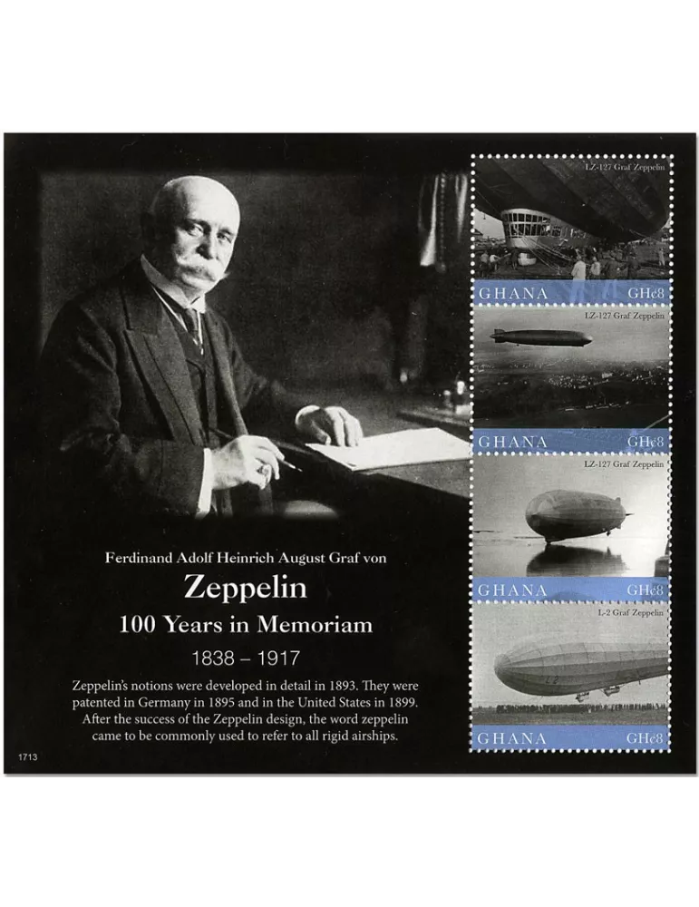 n° 3868/3871 - Timbre GHANA Poste