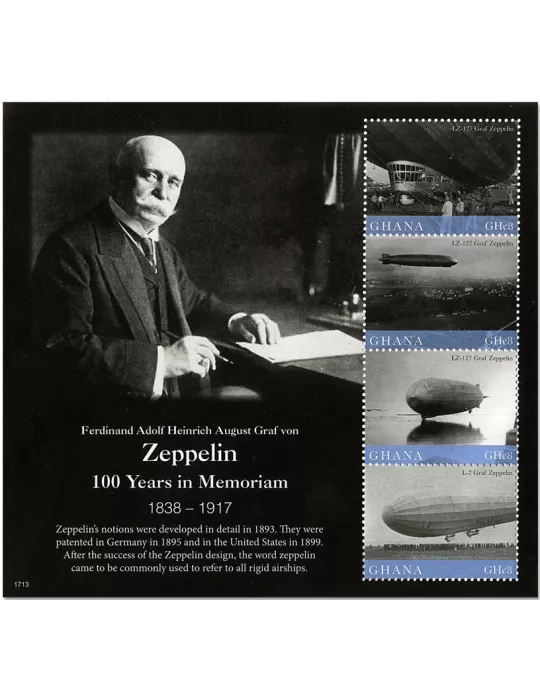 n° 3868/3871 - Timbre GHANA Poste