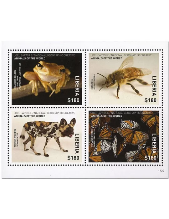 n° 5924/5927 - Timbre LIBERIA Poste