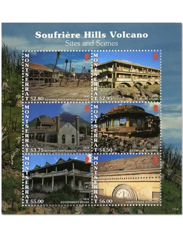 n° 1634/1639 - Timbre MONTSERRAT Poste