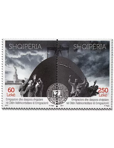 n° 3222/3223 - Timbre ALBANIE Poste